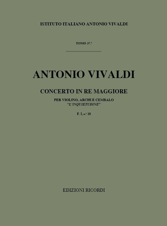 Concerto In Re 'L'Inquietudine' RV 234